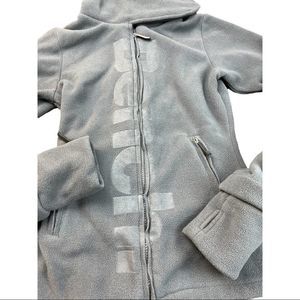 Women's Gray Fleece Jacket